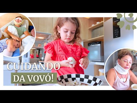 EU E A BECCA CUIDANDO DA VOVÓ PÓS CIRURGIA - FLAVIA CALINA  thumbnail