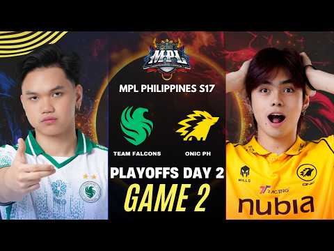[GAME 2] TEAM FALCONS vs ONIC PH MPL PH S17 PLAYOFFS | FALCON vs ONIC thumbnail