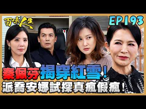 百味人生 EP193 完整版｜秦佩芬要斬傳顧萬鈞的念想！派喬安娜試探蕭紅雪真瘋假瘋？！文祥聽見秋香承認自己就是雅惠？！｜Bittersweet Destiny｜【莊廣和堂轉大人萃滴精】 thumbnail