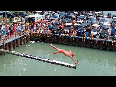 Ozzy Man Reviews: Greasy Pole Mayhem thumbnail