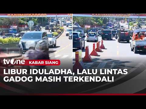 Jalur Gadog Terpantau Ramai Lancar di Libur Panjang Iduladha | Kabar Siang thumbnail
