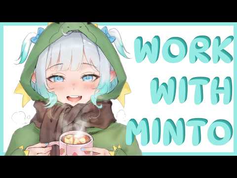 【WORKING STREAM】brain go brrrr【Maid Mint Fantôme】 thumbnail