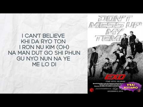 EXO - TEMPO (템포) LYRICS (KARAOKE WITH EASY LYRICS) thumbnail