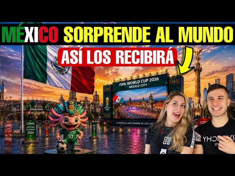 MEXICO ENAMORARÁ A TODOS LOS VISITANTES QUE VENGAN AL PAIS PARA VIVIR EL MUNDIAL 2026 (CDMX LISTO) thumbnail