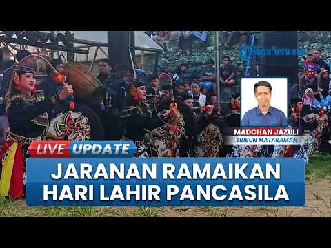 Momen Antusiasme Ratusan Peserta Meriahkan Hari Lahir Pancasila Lewat Seni Jaranan di Trenggalek thumbnail