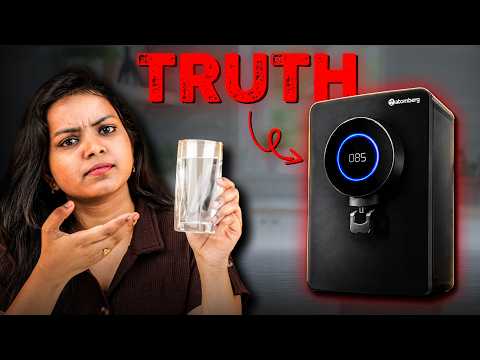 Best Water Purifier  || Low TDS = Safe Water? 9 Months Truth No One Told You  - Atomberg Intellon thumbnail
