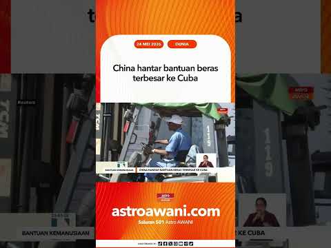 China hantar bantuan beras terbesar ke Cuba thumbnail