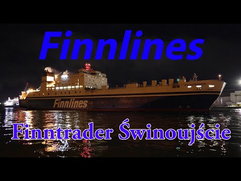 Finnlines prom Finntrader pierwszy przystanek w Świnoujściu thumbnail