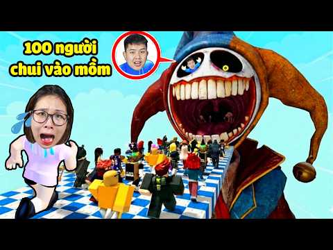 100 người chui vào mồm quái vật Poppy Playtime 5 xem bên trong có gì đáng sợ cùng bqThanh & Ốc !? thumbnail