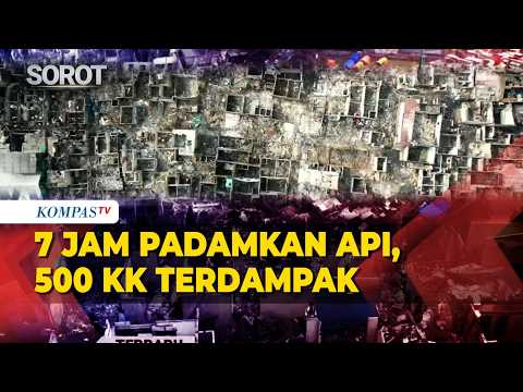 Penampakan! Pasca Kebakaran Hebat Kemayoran, 500 KK Mengungsi dan Butuh Air Bersih thumbnail