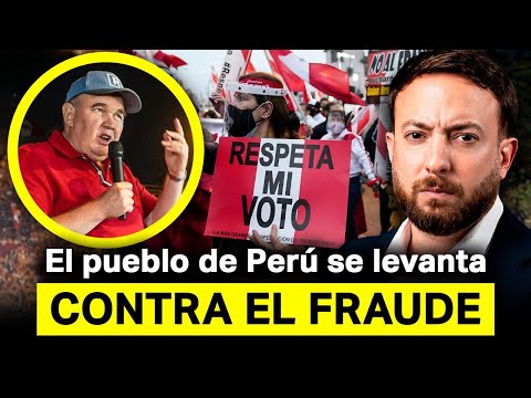 🚨 PERÚ: Multitudinaria marcha contra el FRAUDE complica el plan de los zurdos | Agustín Laje thumbnail