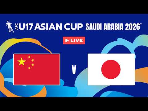 China PR vs Japan | Full Match | FINAL 🏆 – AFC U17 Asian Cup™ 2026 thumbnail