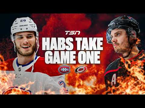 Canadiens stun Hurricanes in Game 1 | TSN Postgame Hot Zone thumbnail
