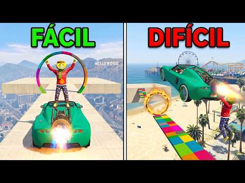CADA MINUTO LA CARRERA ES MAS DIFICIL! FINAL IMPOSIBLE!! - GTA 5 ONLINE thumbnail