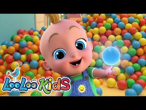 If You're Happy and You Know It + Johny Johny Yes Papa - Learn Colors with Balls and Ballons thumbnail