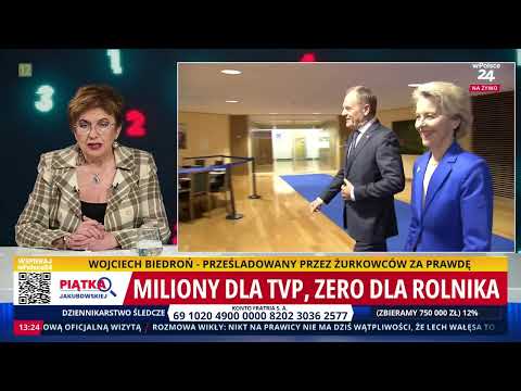 NEWS - Petru ministrem? Miliony dla TVP, zero dla rolnika! | Piątka Jakubowskiej thumbnail