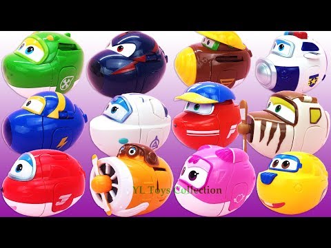 12 New Super Wings Transformer Surprise Toys JETT DIZZY MIRA DONNIE GRAND ALBERT BELLO PAUL JEROME thumbnail