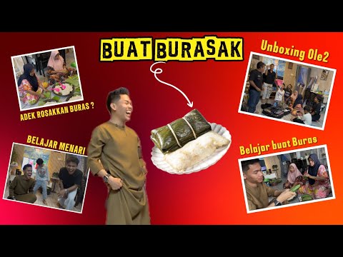 BUAT BURASAK ‼️ MENARI PECAH PERUT ‼️ & UNBOXING OLE-OLE ⁉️ thumbnail