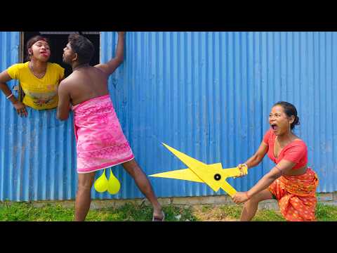 Top New Holi Funniest Comedy Video 😂 Must Watch Viral Holi Funny Video 2026 Part-01 By my family thumbnail