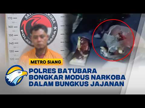 Modus Baru Pengedar Narkoba Dalam Bungkus Jajanan [Metro Siang] thumbnail
