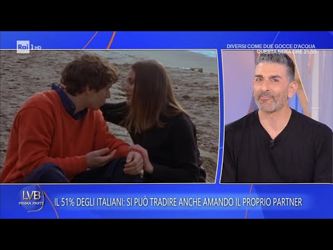Il 51% degli italiani: "Si può tradire anche amando il proprio partner" - La volta buona 04/06/2026 thumbnail
