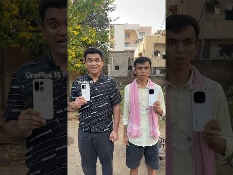 Desi Chora's iQOO 15 vs Oneplus 15 of Shehar ka ladka ⚔️ thumbnail