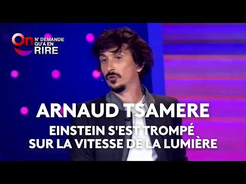 Arnaud Tsamere (38) : Einstein s'est trompé sur la vitesse de la lumière thumbnail