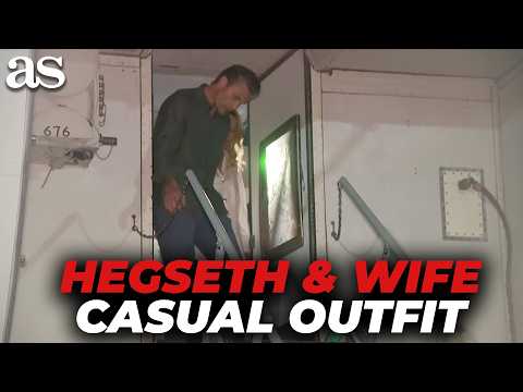 Hegseth and His Wife STEP OFF THE PLANE in Singapore and their CASUAL LOOK has EVERYONE TALKING thumbnail