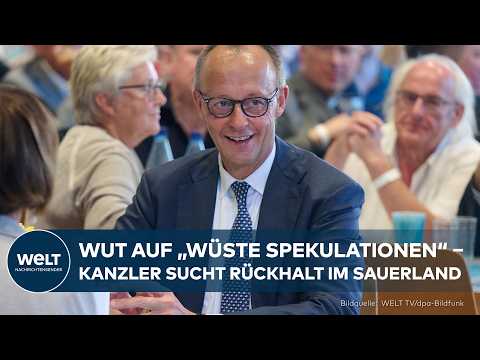 CHAOS IM KANZLERAMT: Merz sucht Segen im Sauerland ‒ In Berlin tobt der Machtkampf in der CDU thumbnail