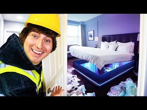 i asked youtubers if i can clean their room.. thumbnail