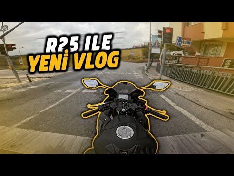 YAMAHA R25 İLE MOTOVLOG  thumbnail
