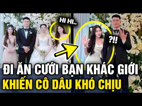 Đi DỰ ĐÁM CƯỚI bạn khác giới, cô gái có TƯ DUY NỮ CHÍNH khiến ai nấy KHÓ CHỊU | Tin 3 Phút thumbnail