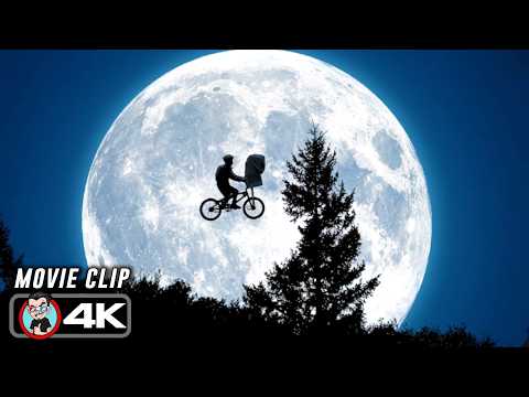The Greatest Shot In Cinematic History | E.T. THE EXTRA-TERRESTRIAL (1982) Movie CLIP 4K thumbnail