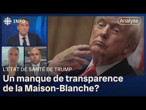 Bilan de santé de Donald Trump : entrevue de Patrice Roy avec le Dr Julien Cavanagh et Rafael Jacob thumbnail