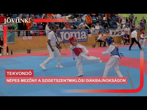 Népes mezőny a szigetszentmiklósi diákbajnokságon ? TEKVONDÓ thumbnail