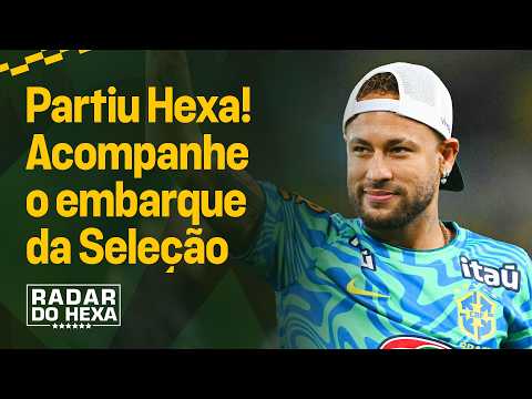 VOLTA COM O HEXA, BRASIL! VEJA OS ÚLTIMOS MOMENTOS DA SELEÇÃO EM SOLO BRASILEIRO | RADAR DO HEXA thumbnail