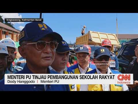 Menteri PU Tinjau Pembangunan Sekolah Rakyat thumbnail