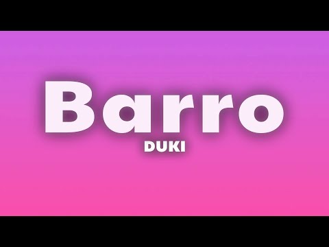 DUKI - Barro (Letra/Lyrics) thumbnail