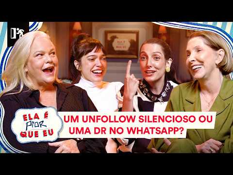 CONFLITO: UM UNFOLLOW SILENCIOSO OU UMA DR NO WHATSAPP? | ELA É PIOR QUE EU #04 thumbnail
