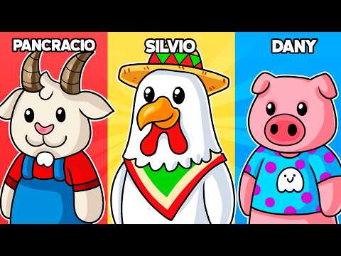 ¡Mis amigos y Yo nos CONVERTIMOS en ANIMALES! 😂🐷🐤 SILVIOGAMER en CLIMBER ANIMALS: TOGETHER thumbnail