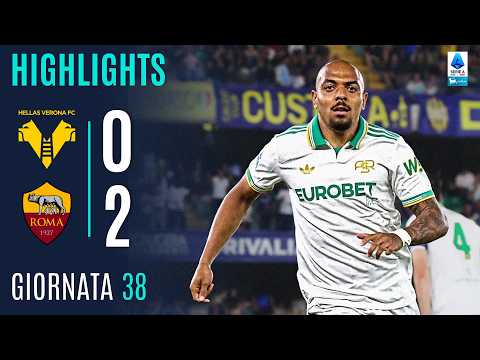 Malen Fa Volare I Giallorossi | VERONA-ROMA 0-2 | HIGHLIGHTS | SERIE A ENILIVE 2025/26 thumbnail