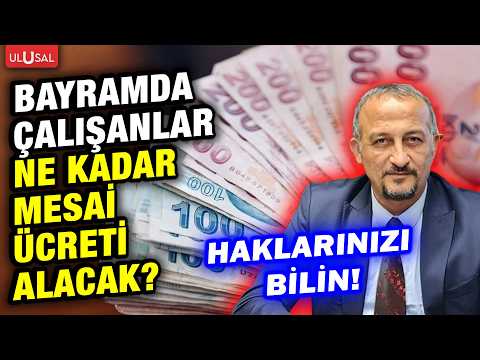 Bayramda çalışanlar dikkat! Bunları mutlaka bilmeniz gerekiyor! SGK Uzmanı Murat Bal uyarıyor! thumbnail