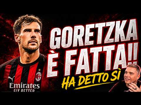 ? ⚠️ GORETZKA AL MILAN È FATTA! SÌ AD ALLEGRI: MEDIANA DA CHAMPIONS CON MODRIC E RABIOT #milannews thumbnail