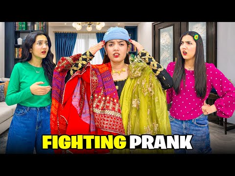 Fighting Prank With Zainab??Mera Dress Phat Gaya??Mehndi Ki Dance Practice Start Kardi??|Sistrology thumbnail