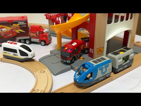 BRIO The World Fire Station☆An original course using 5 different gimmicks! thumbnail