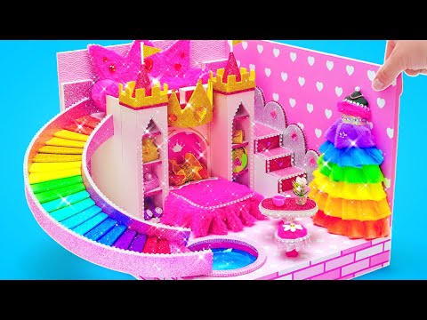 Princess Castle DESTROYED?! ?? We Built a NEW One from Cardboard! thumbnail
