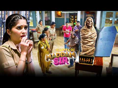 Santu और Pushpa ji डरे जब महिला पुलिस थाने में आई ये Ghost Mummy | Best of Karishma Singh thumbnail