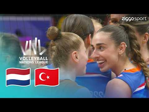 WAANZINNIG NEDERLAND IS NIET TE STOPPEN!! 🇳🇱🔥| Nederland vs Turkije | Volleyball Nations League 2026 thumbnail
