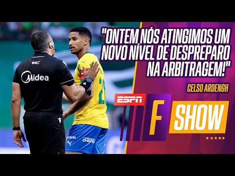 ÁRBITRO TEVE 'MEDO' DE MURILO? F SHOW DEBATE A POLÊMICA ARBITRAGEM EM PALMEIRAS 1x0 CHAPECOENSE! thumbnail
