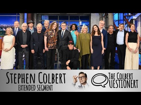 Stephen Colbert Takes The Colbert Questionert - EXTENDED SEGMENT thumbnail